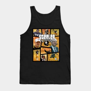 Steeler Hall of Fame Legends - GTA Style Tank Top